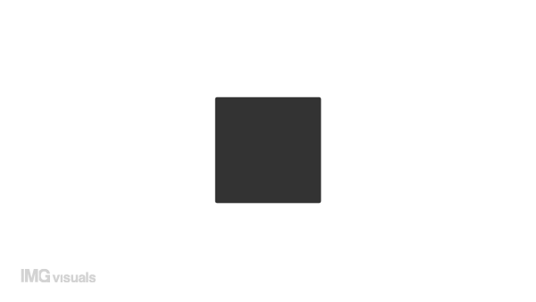 Animated geometric shapes loader. Complex figures. Simple black and white loading icon. 4K video footage with alpha channel transparency. Wait-animation progress indicator for web UI design