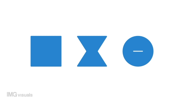 Animated multiple shapes preloader. Rotating figures. Waiting process. 4K video footage with alpha channel transparency. Website loader. Colorful loading progress icon animation for web UI design