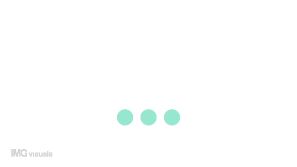 Animated unexpected preloader. Dots on sticks. Waiting process. 4K video footage with alpha channel transparency. Website loader. Colorful loading progress icon animation for web UI design