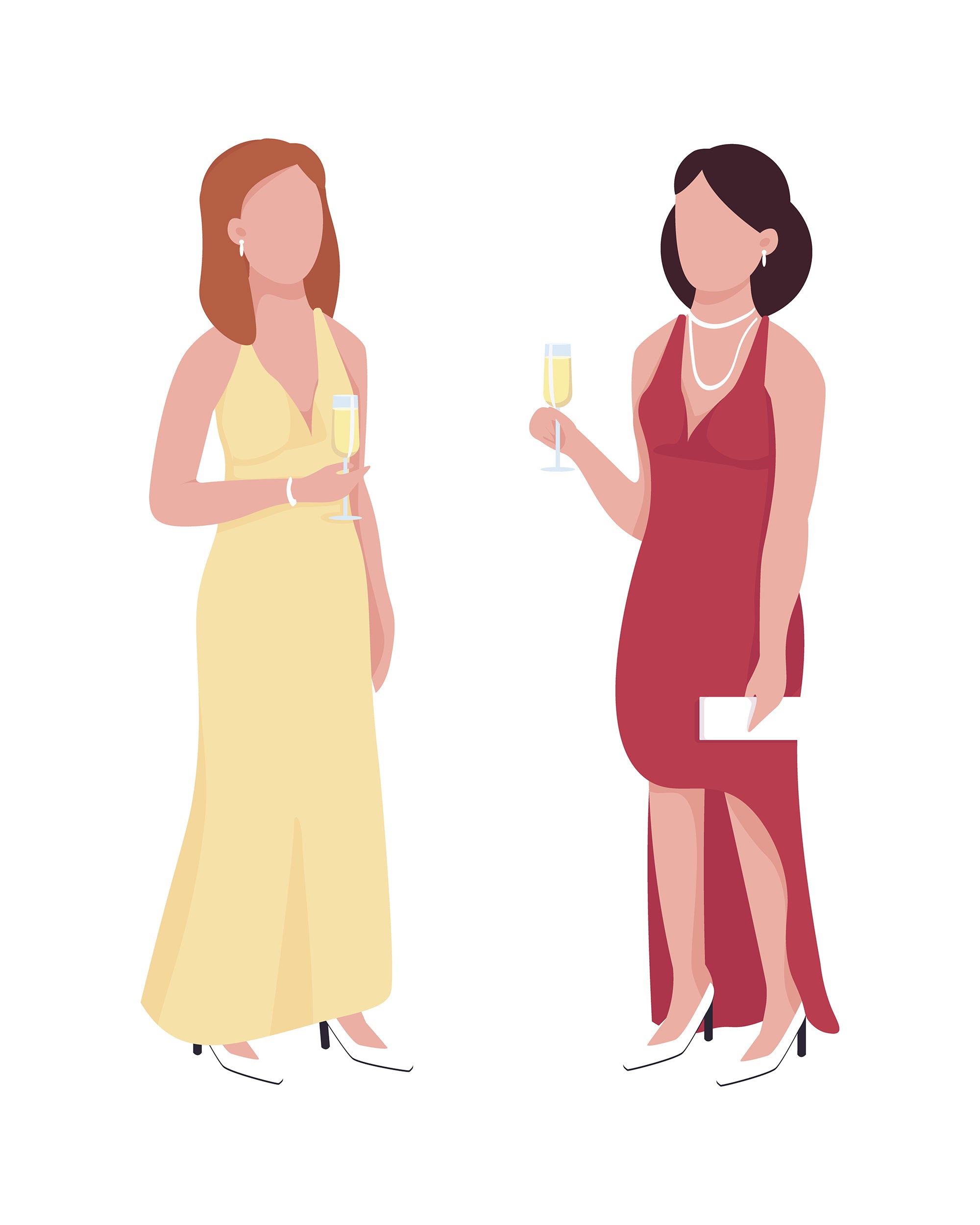 City life color vector character bundle