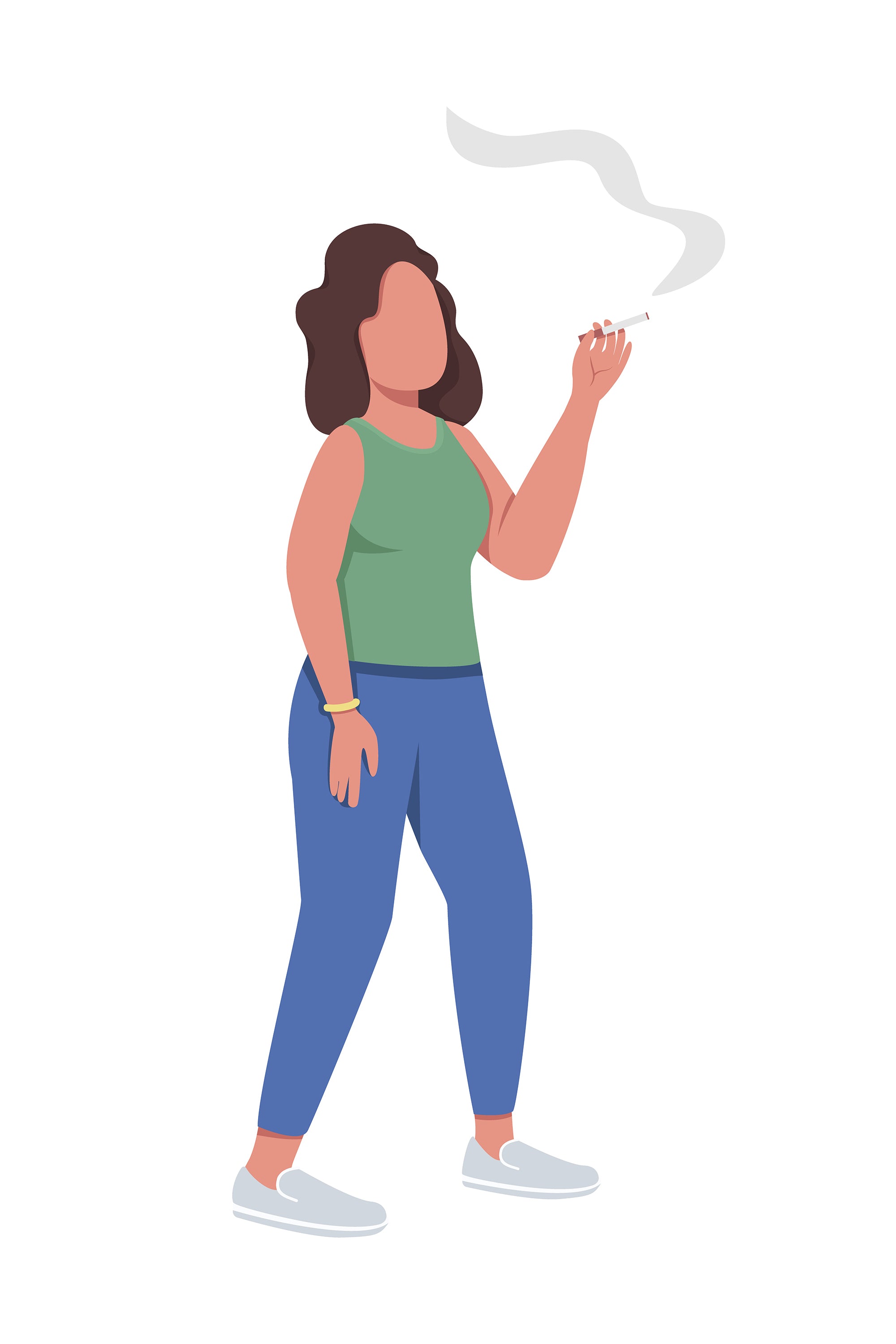 City life color vector character bundle