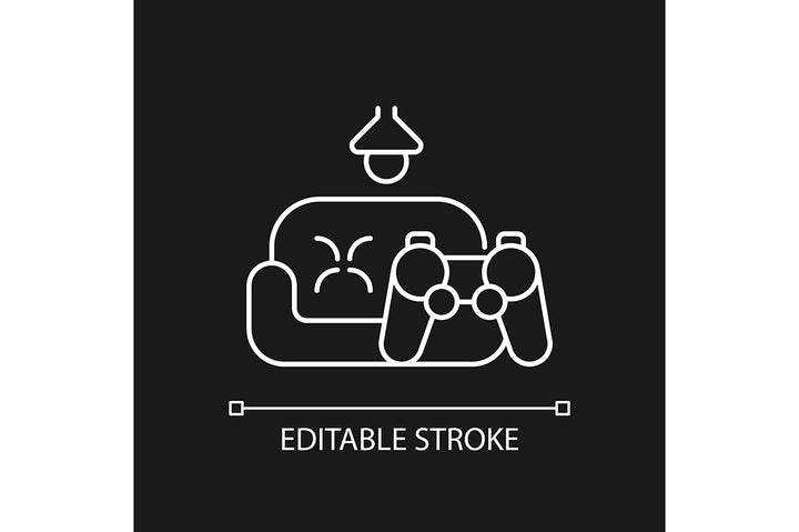 Employee perks and bonuses linear icons set for dark and light mode