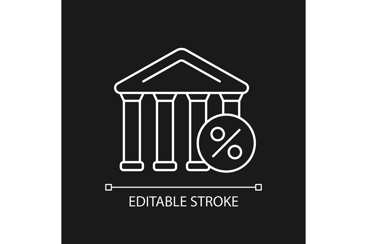 Employee perks and bonuses linear icons set for dark and light mode