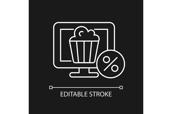 Employee perks and bonuses linear icons set for dark and light mode