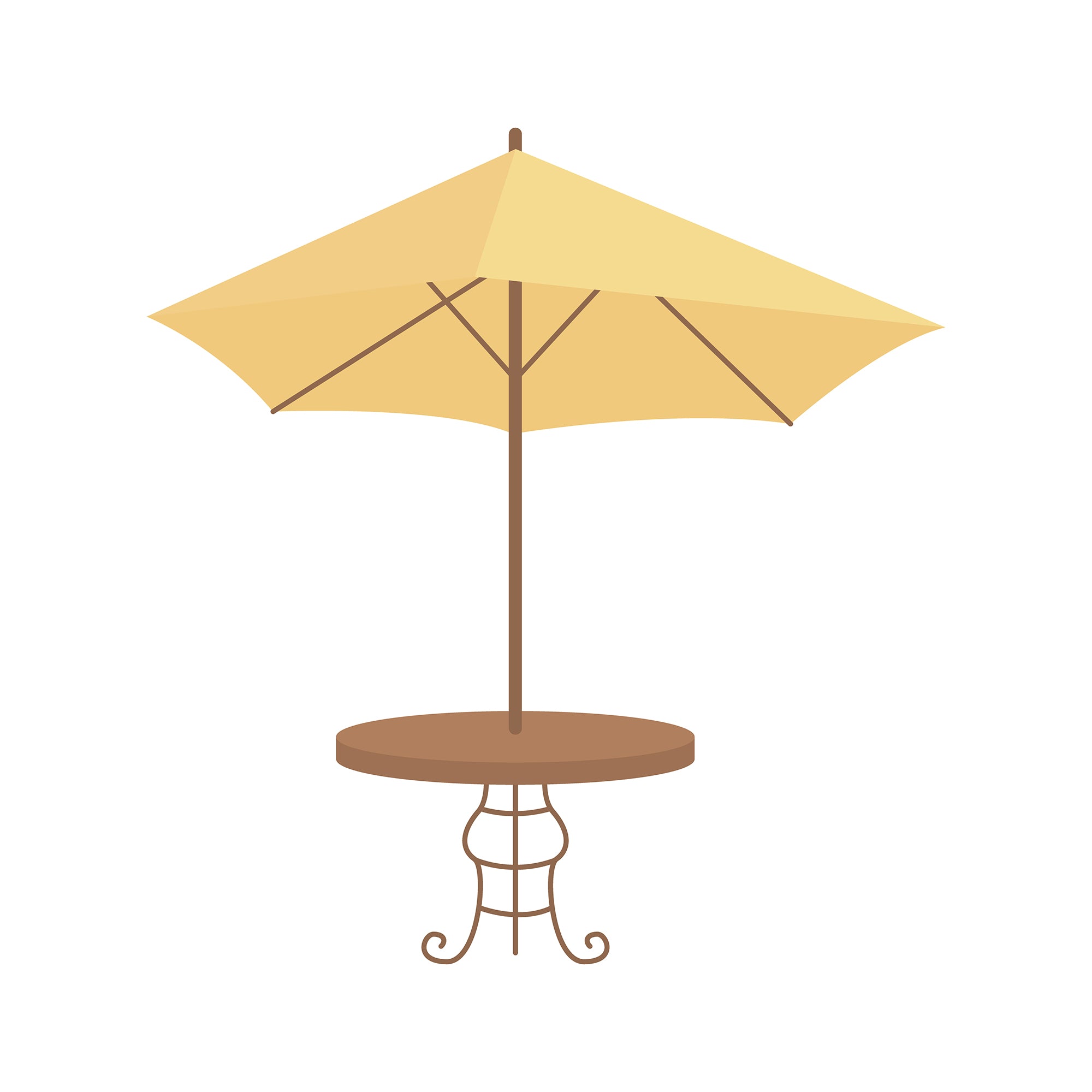 Summer activities vector character bundle