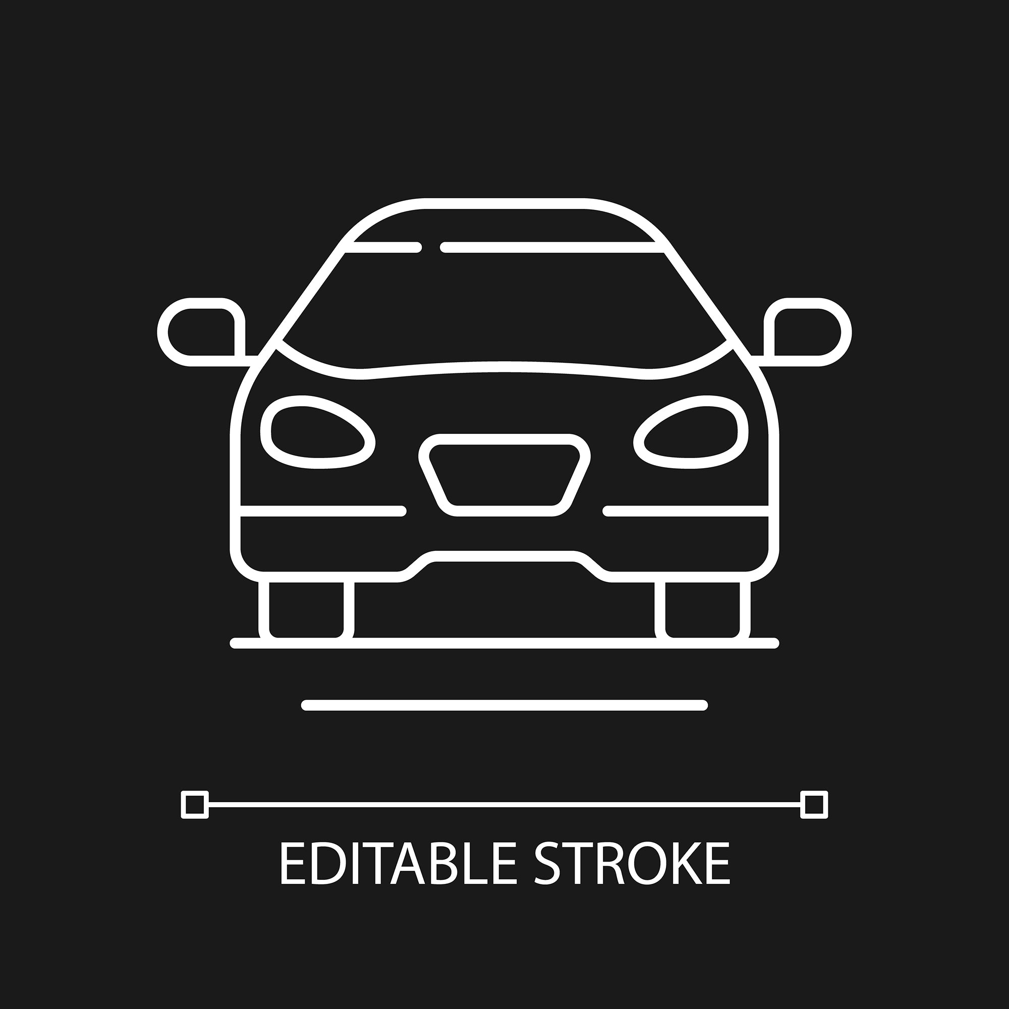 Everyday routine linear icons set for dark and light mode set