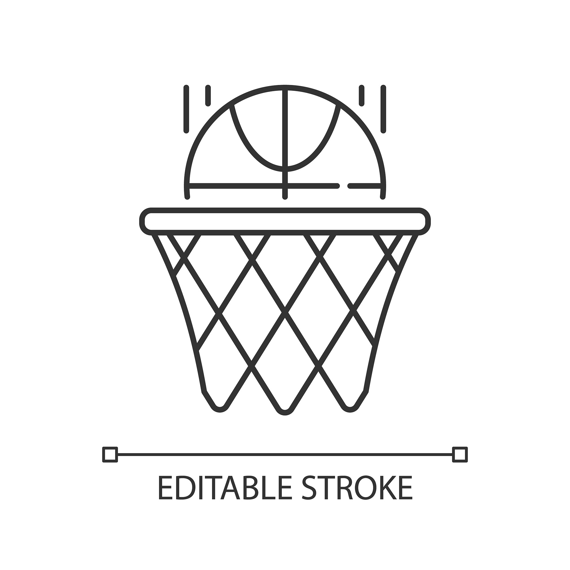 Everyday routine linear icons set for dark and light mode set