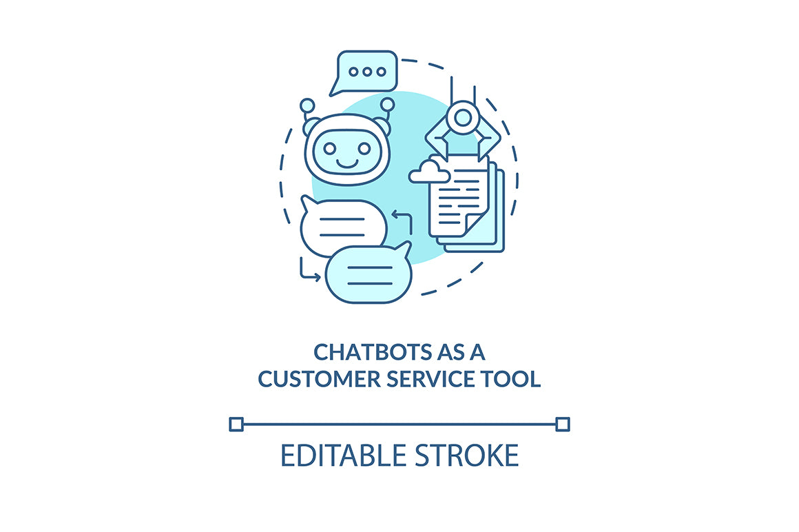 Unlimited Chatting Concept Icons Bundle