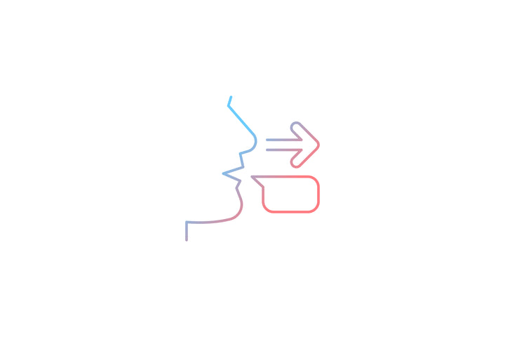 Communication channel gradient icons set for dark and light mode
