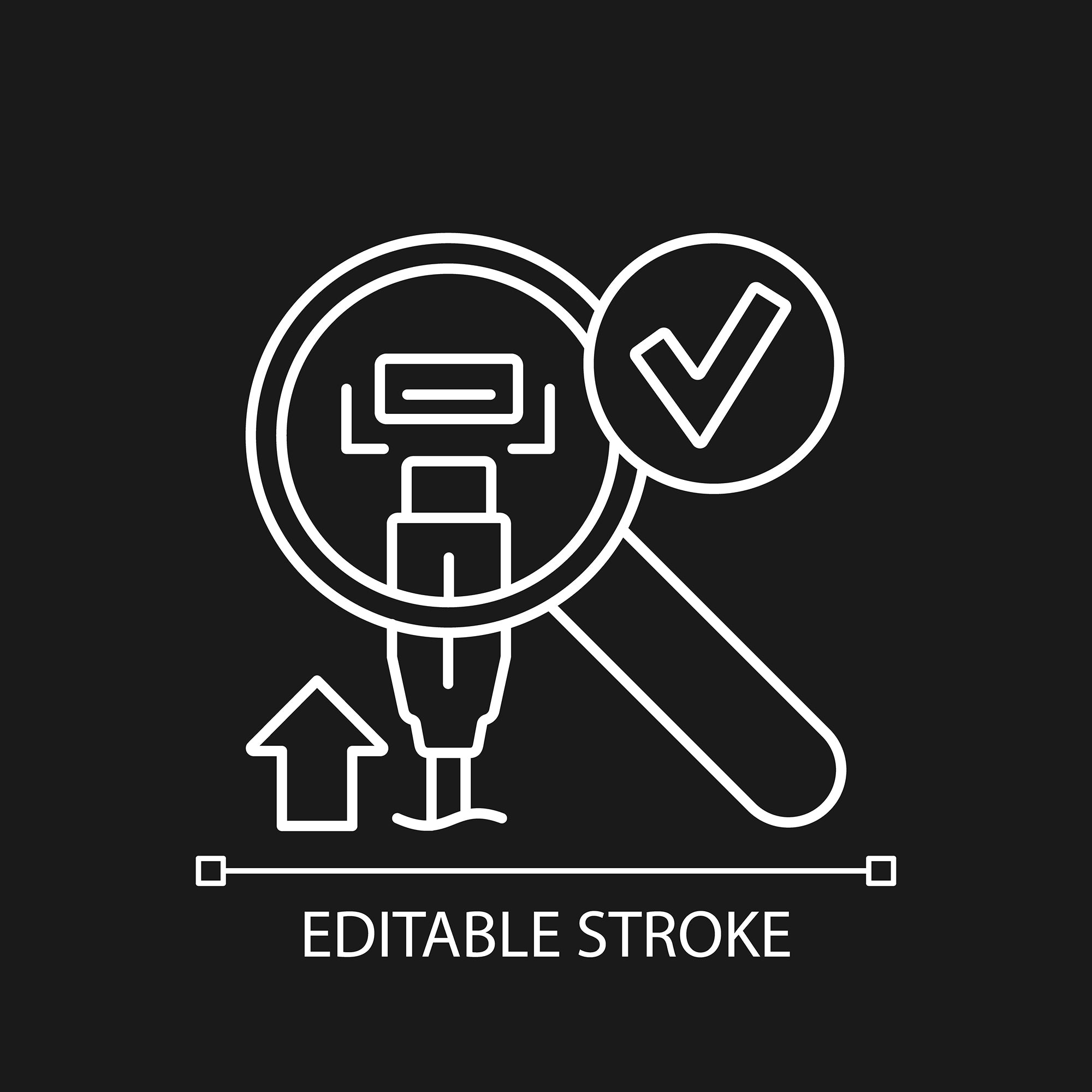 Power bank usage linear manual label icons set