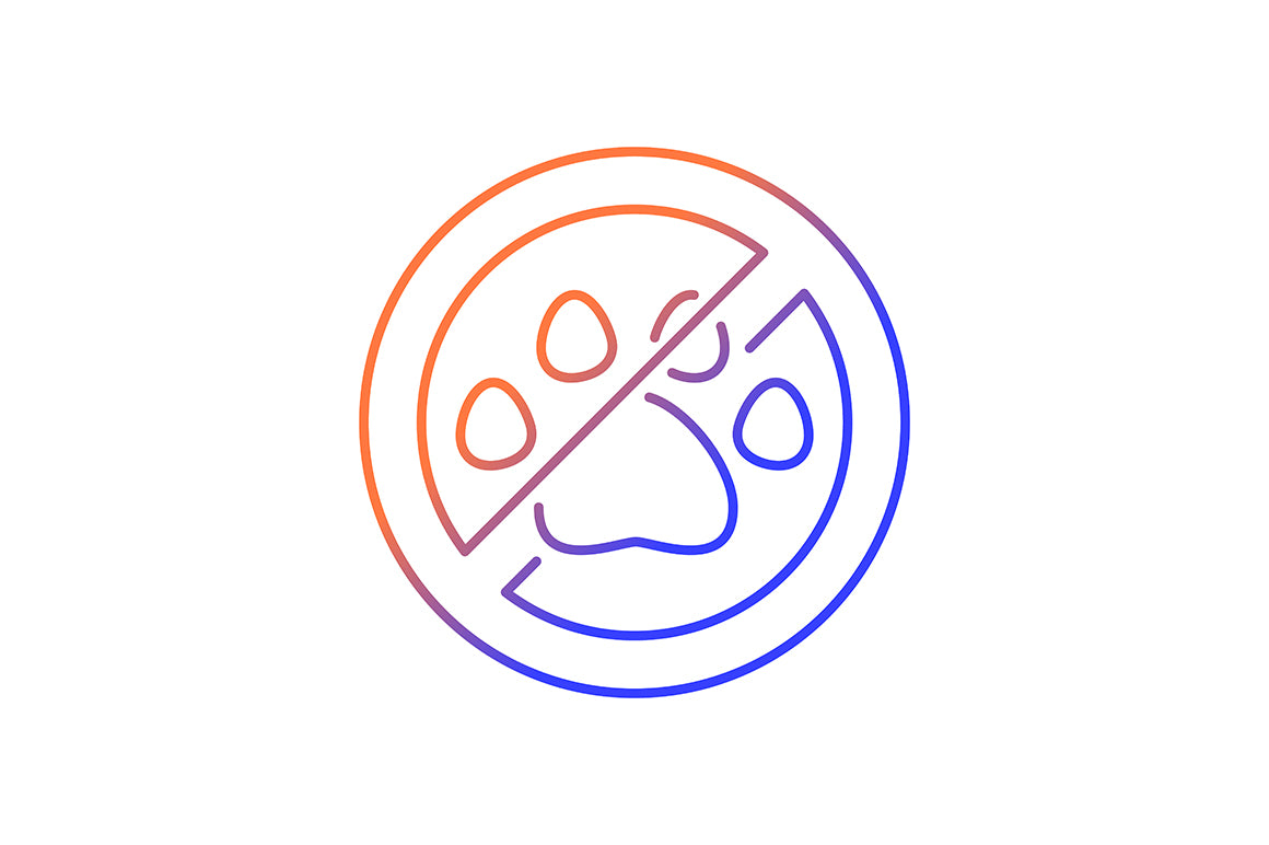 Vr headset gradient manual label icons set for dark and light mode
