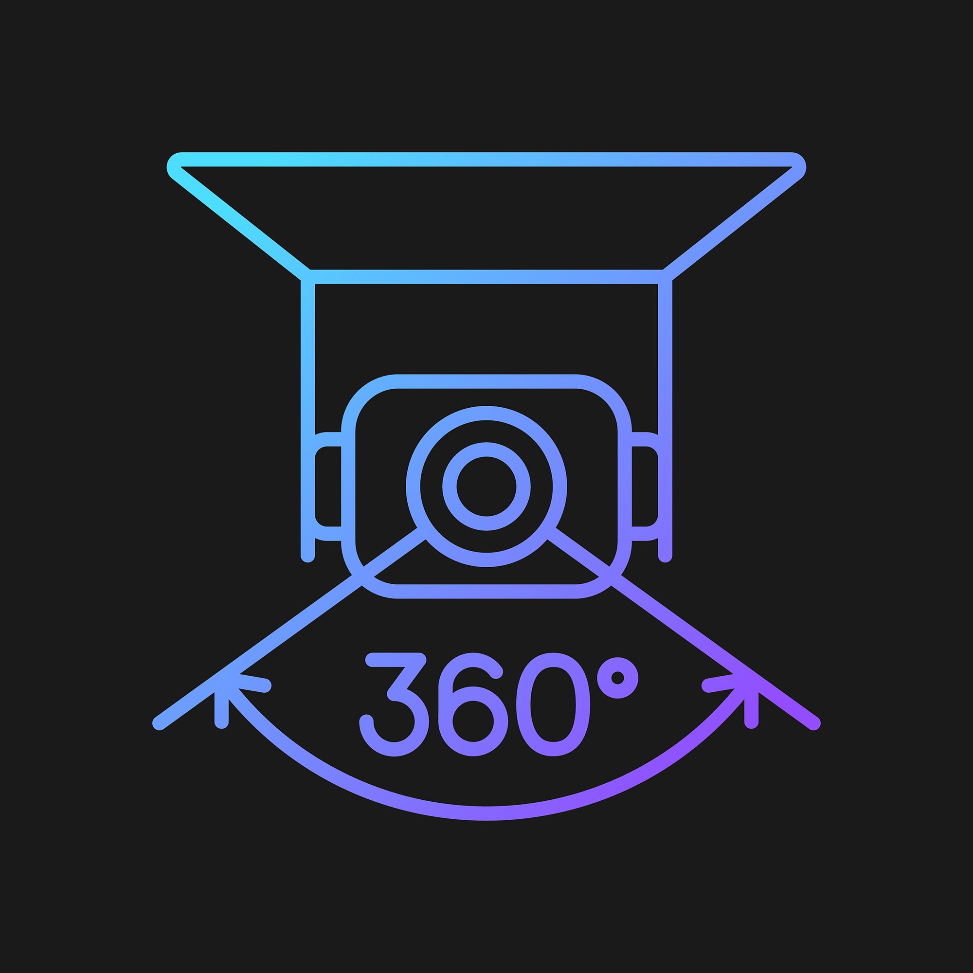 Drone usage gradient manual label icons set for dark and light mode set