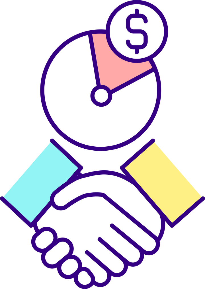 Maternity leave related RGB color icons set