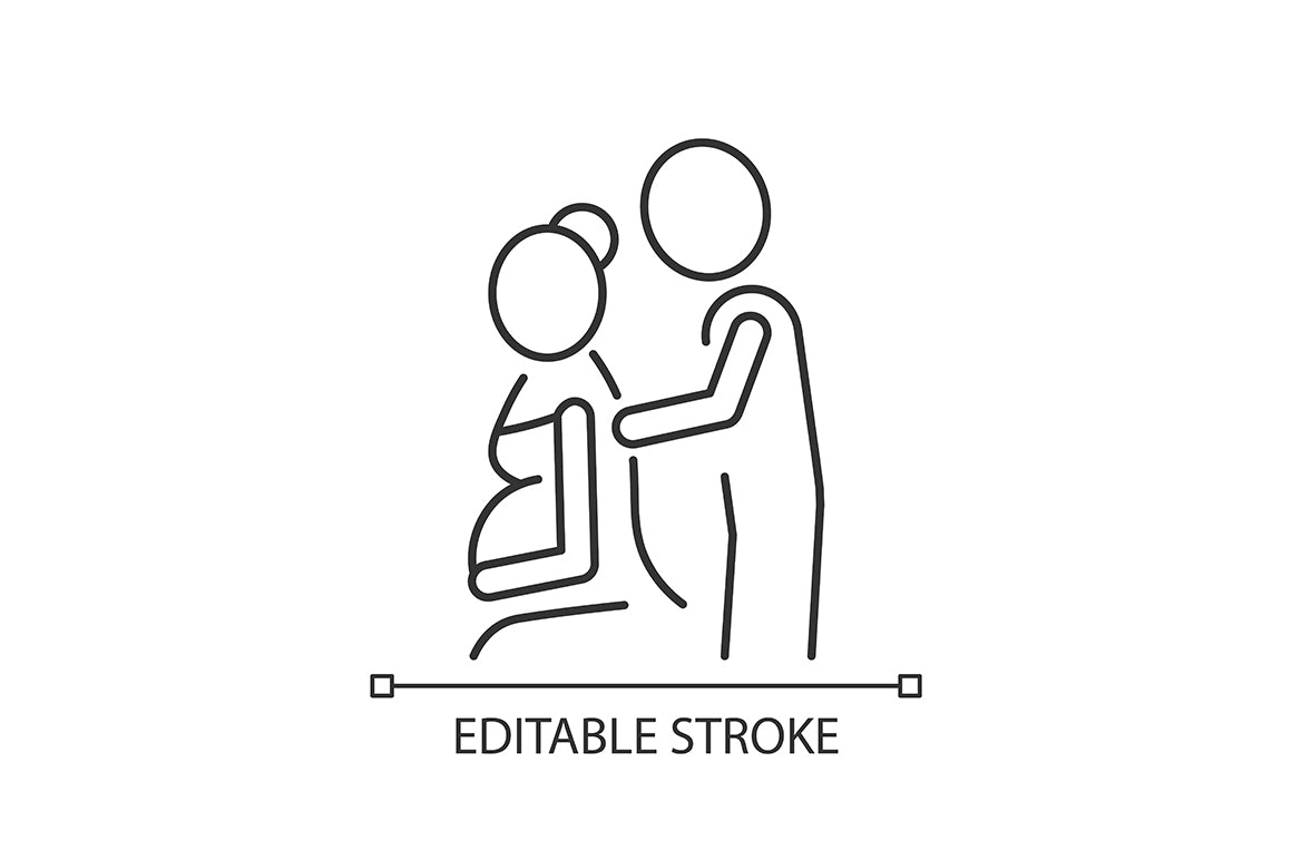 Massage types linear icons set for dark and light mode