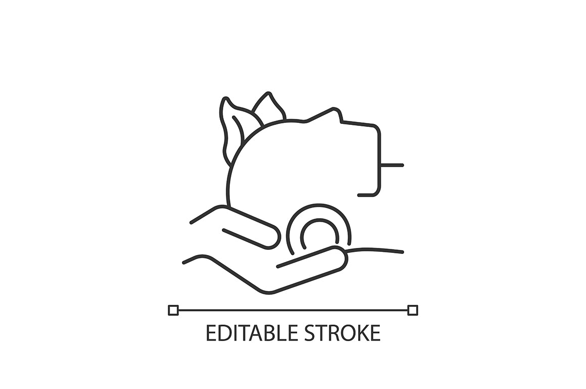 Massage types linear icons set for dark and light mode