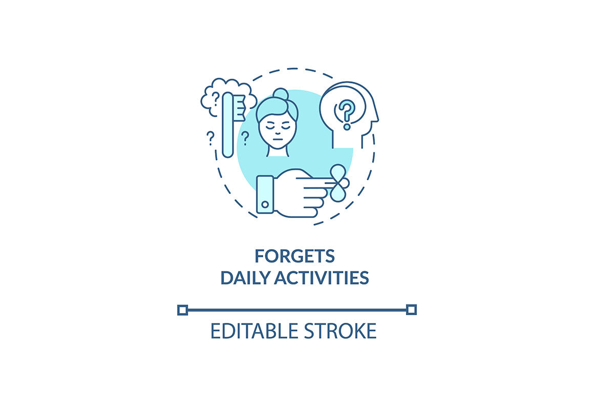 ADHD Concept Icons Bundle