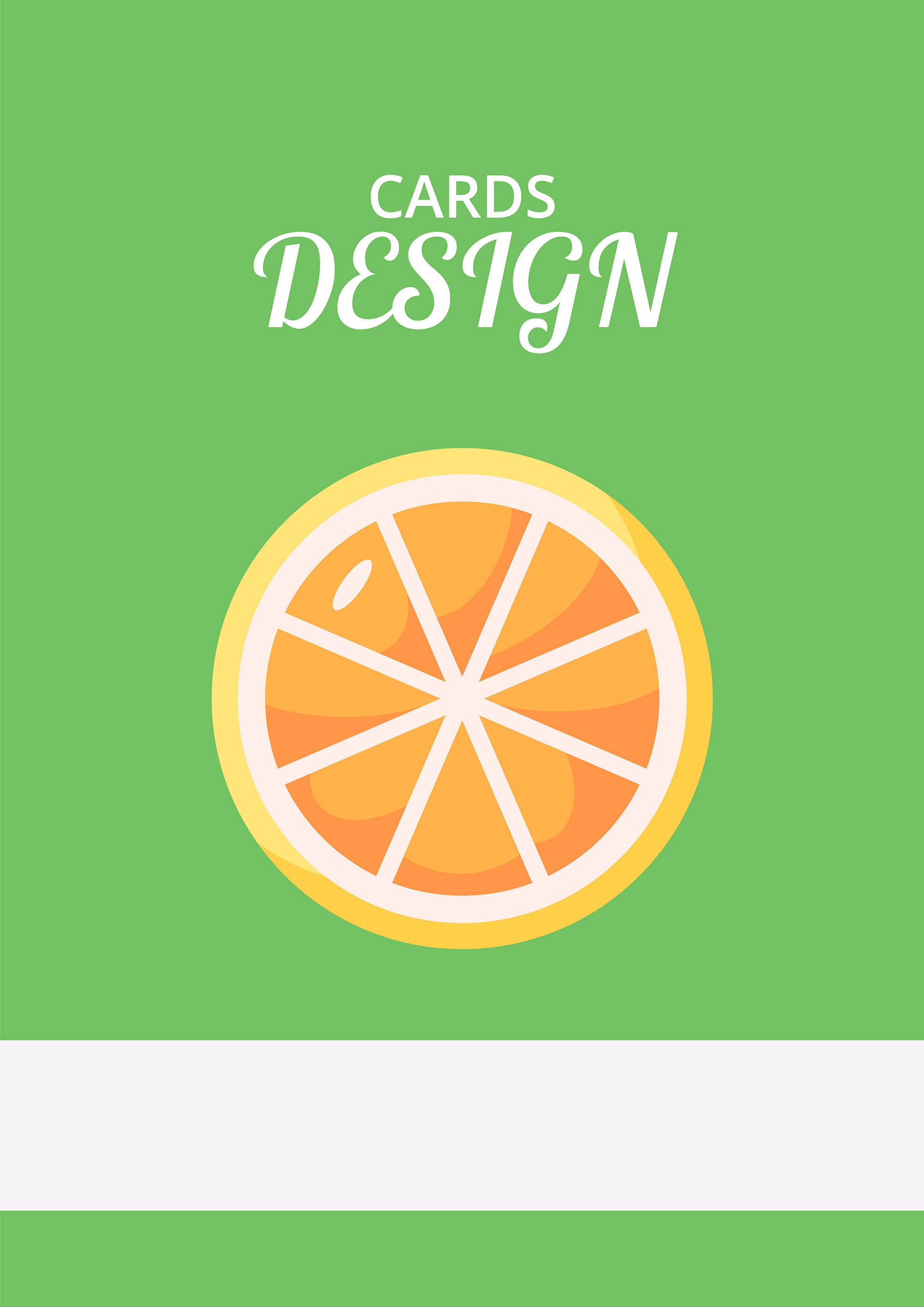 Brochure nutrition elements card bundle