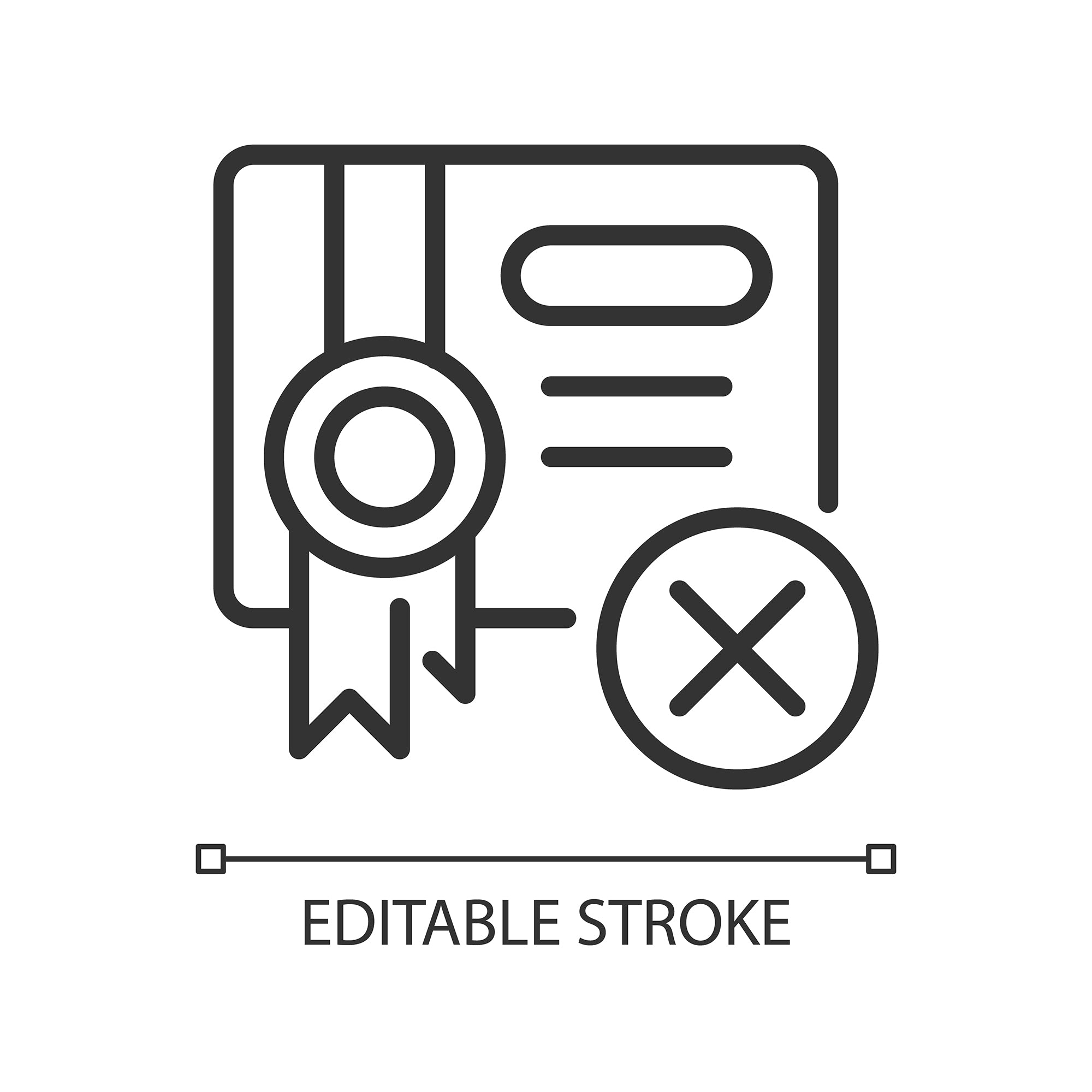 Smuggling linear icons set for dark and light mode