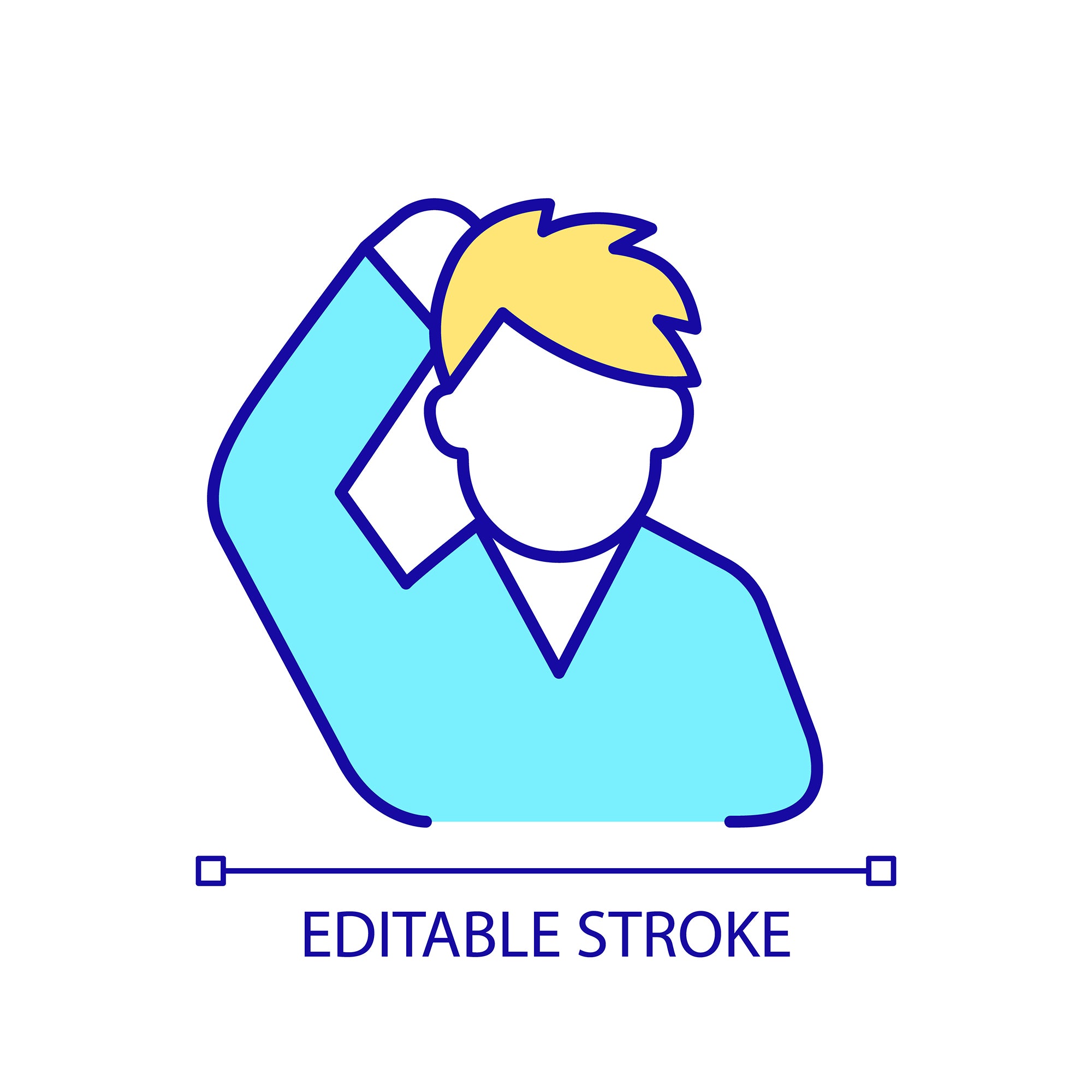 Learning modern professions RGB color icons set