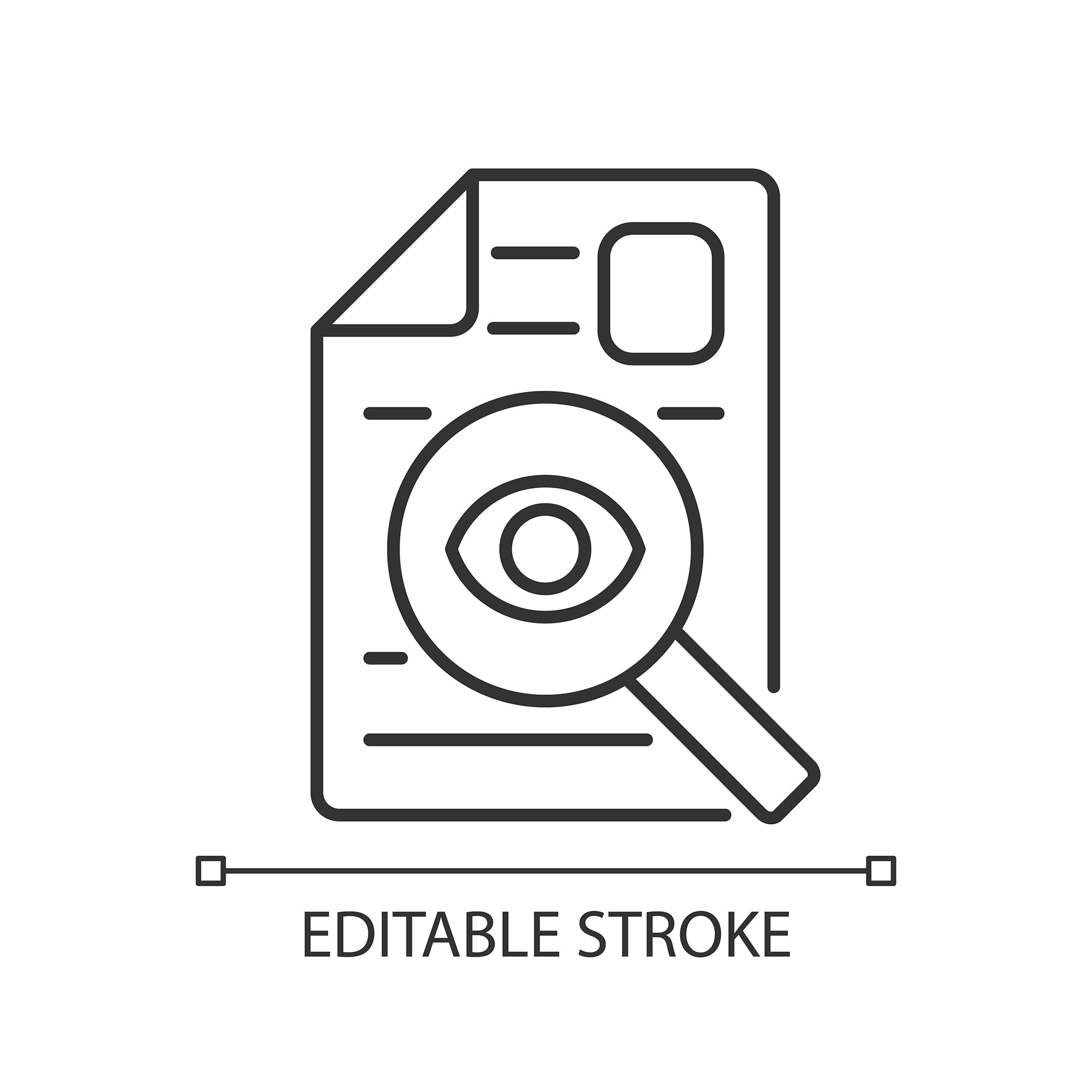 Learning modern professions linear icons set