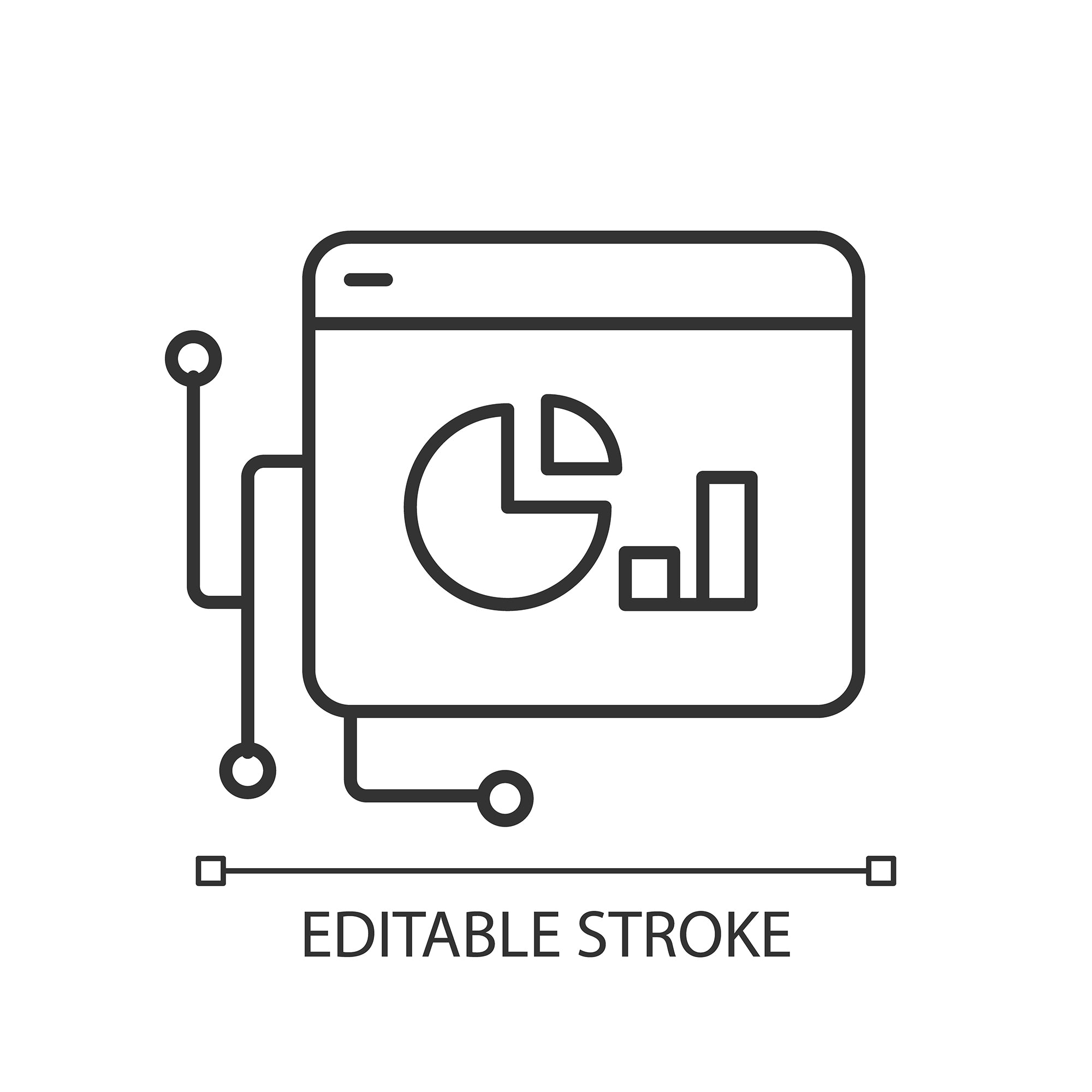 Learning modern professions linear icons set