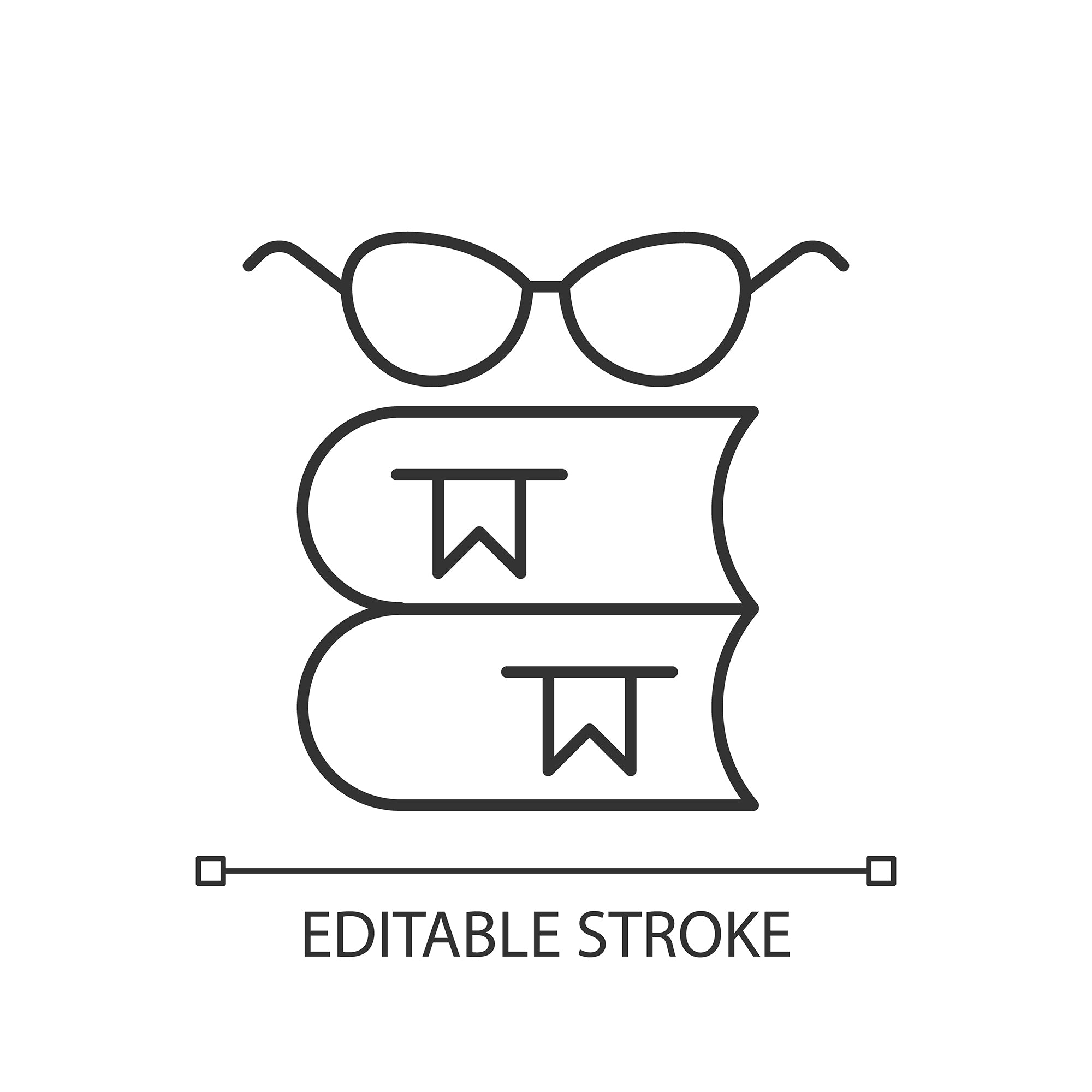 Learning modern professions linear icons set