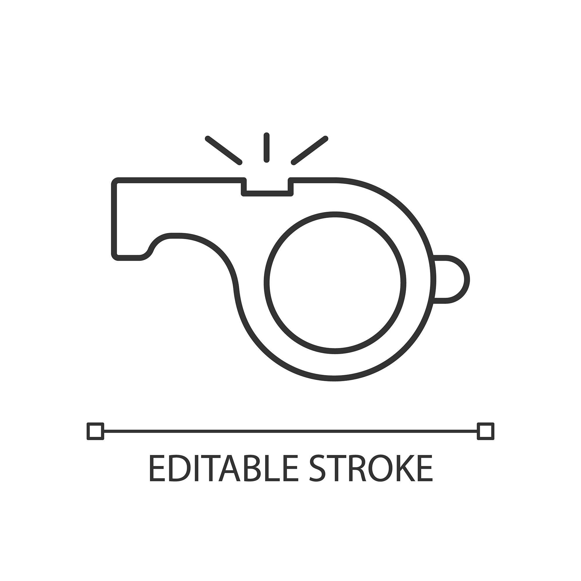 Organizational ethics linear icons set