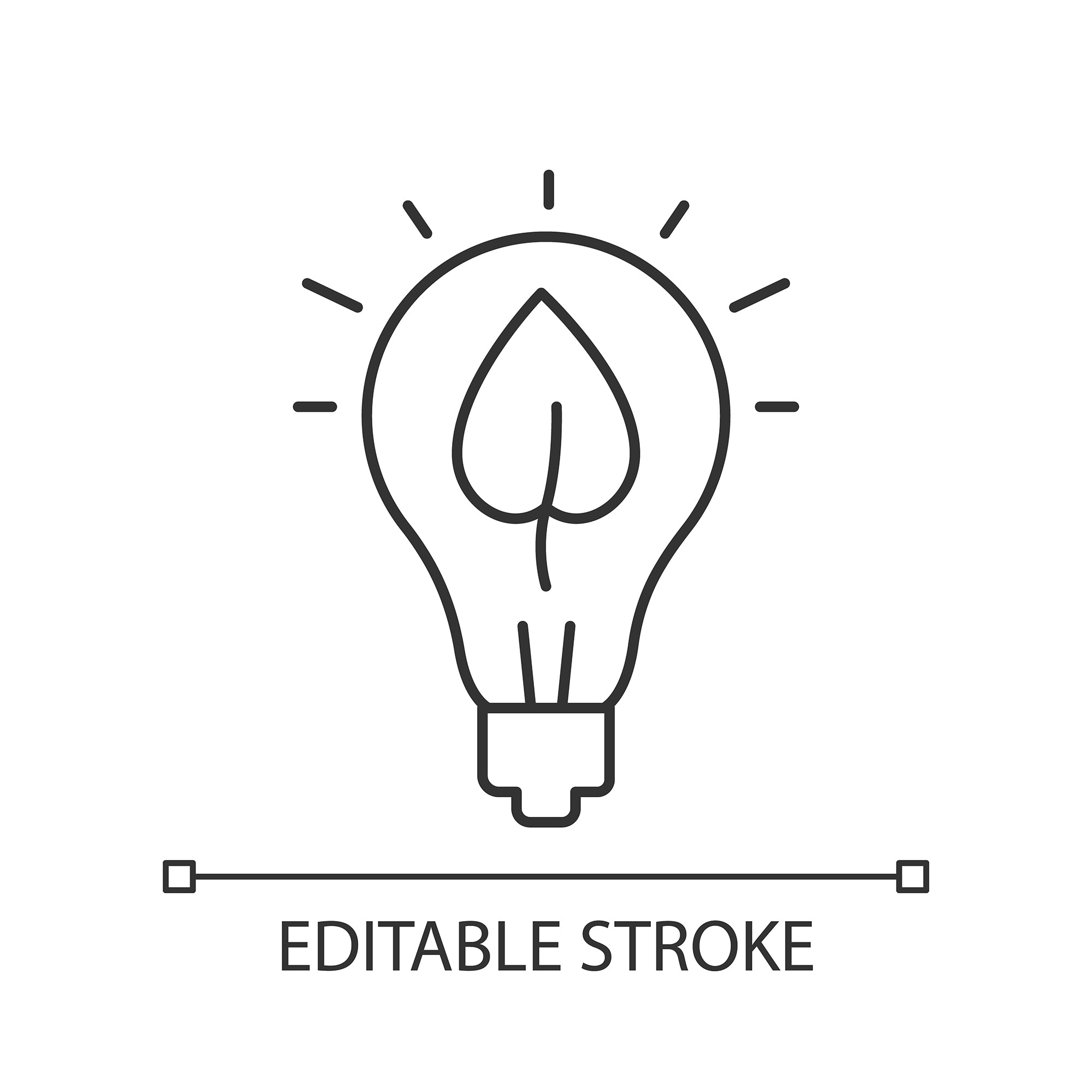 Organizational ethics linear icons set