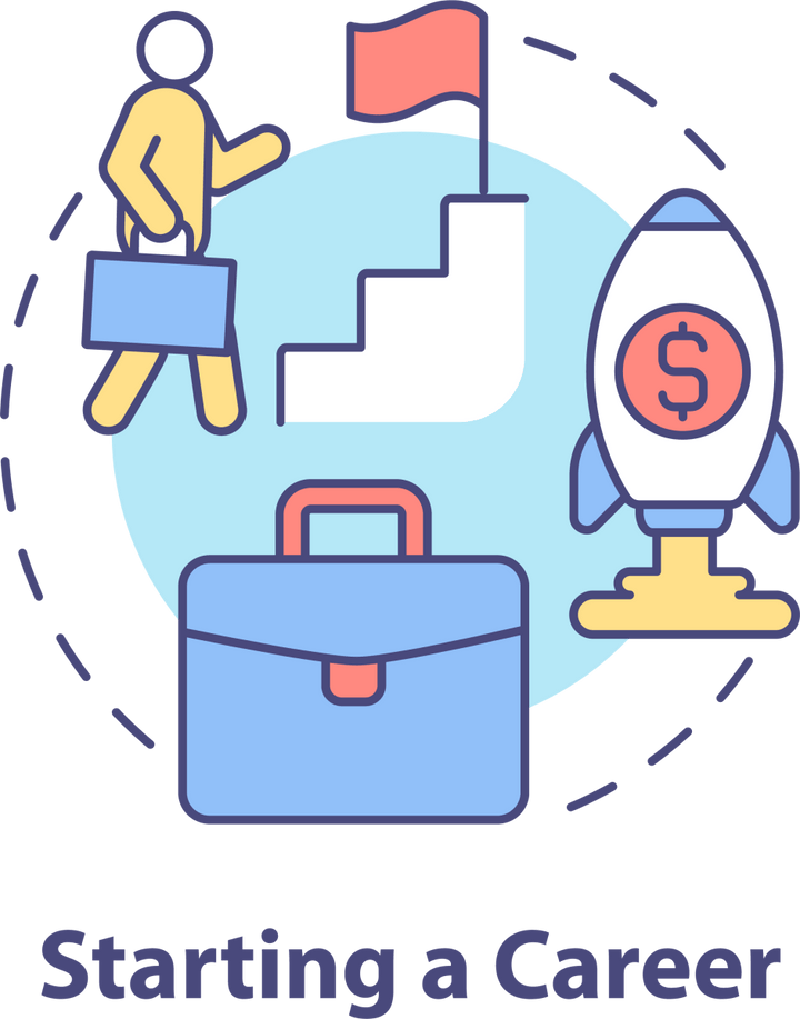 Adult psychology concept icons bundle