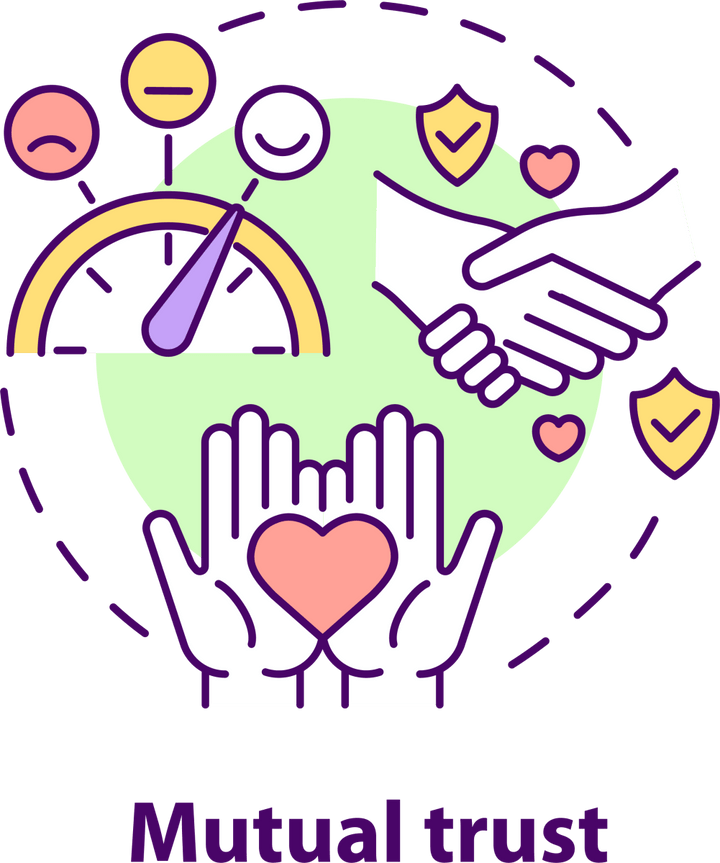 Adult psychology concept icons bundle