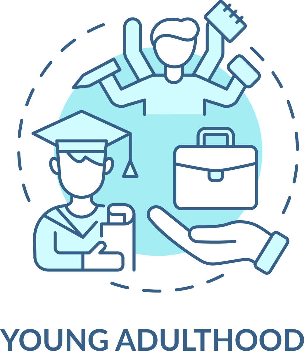 Adult Psychology Icons Bundle