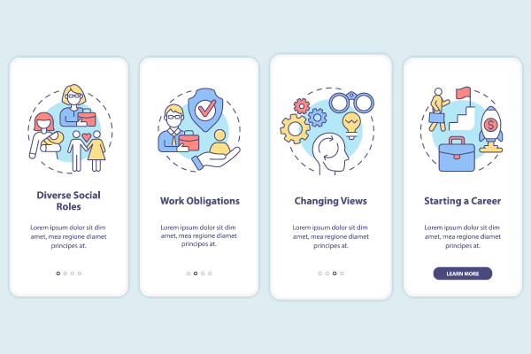 Adulthood Onboarding App Page Bundle