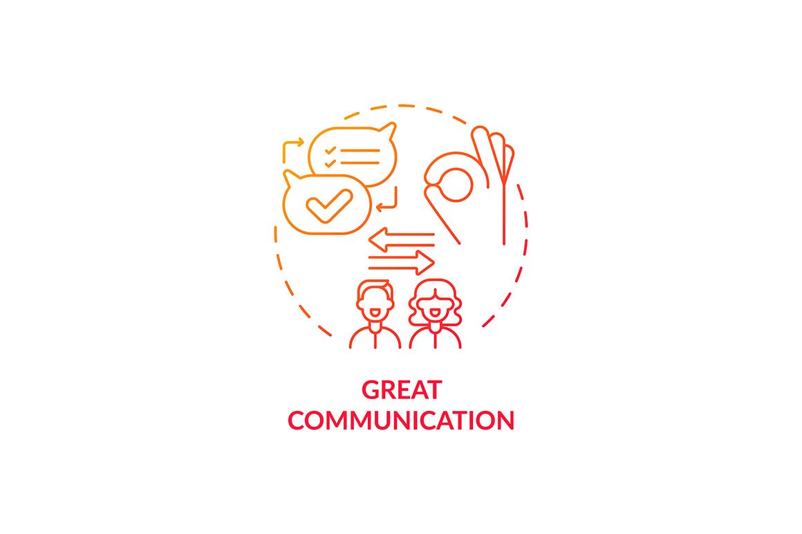 Adulthood psychology and social relationship concept icons set