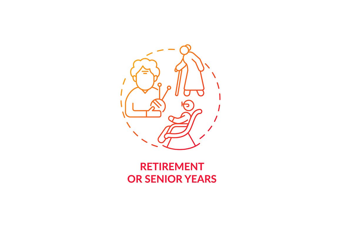 Adulthood psychology and social relationship concept icons set