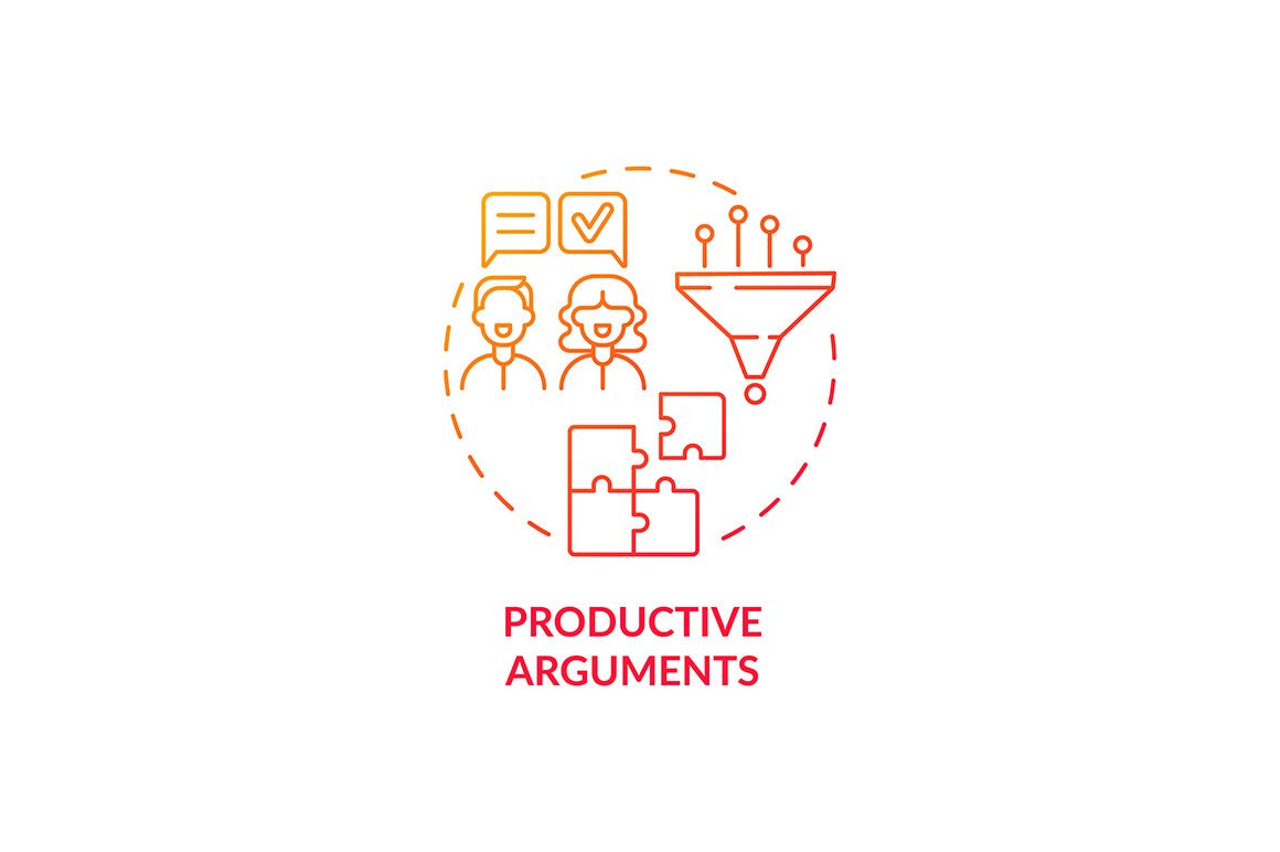 Adulthood psychology and social relationship concept icons set