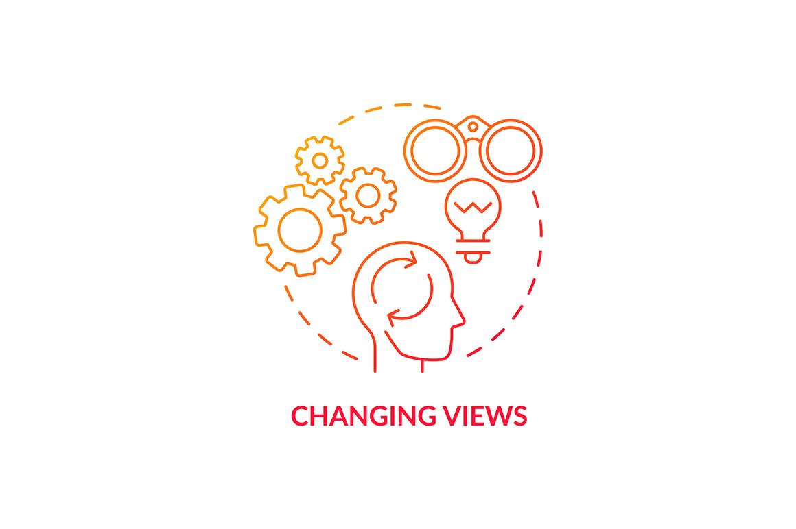 Adulthood psychology and social relationship concept icons set