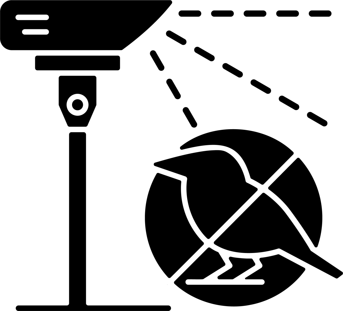 Agriculture related black glyph icons set on white space