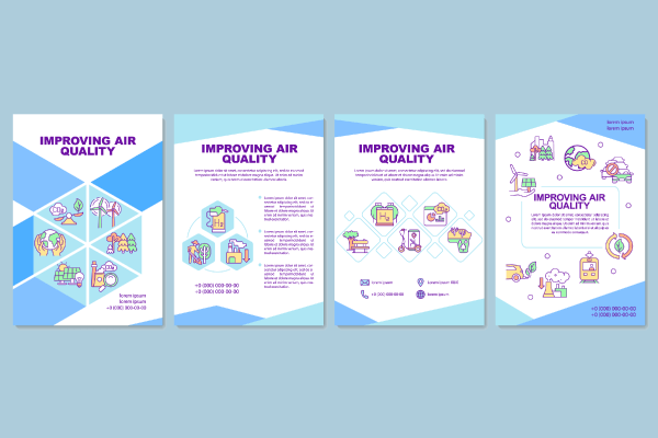 Air Pollution Brochure Templates
