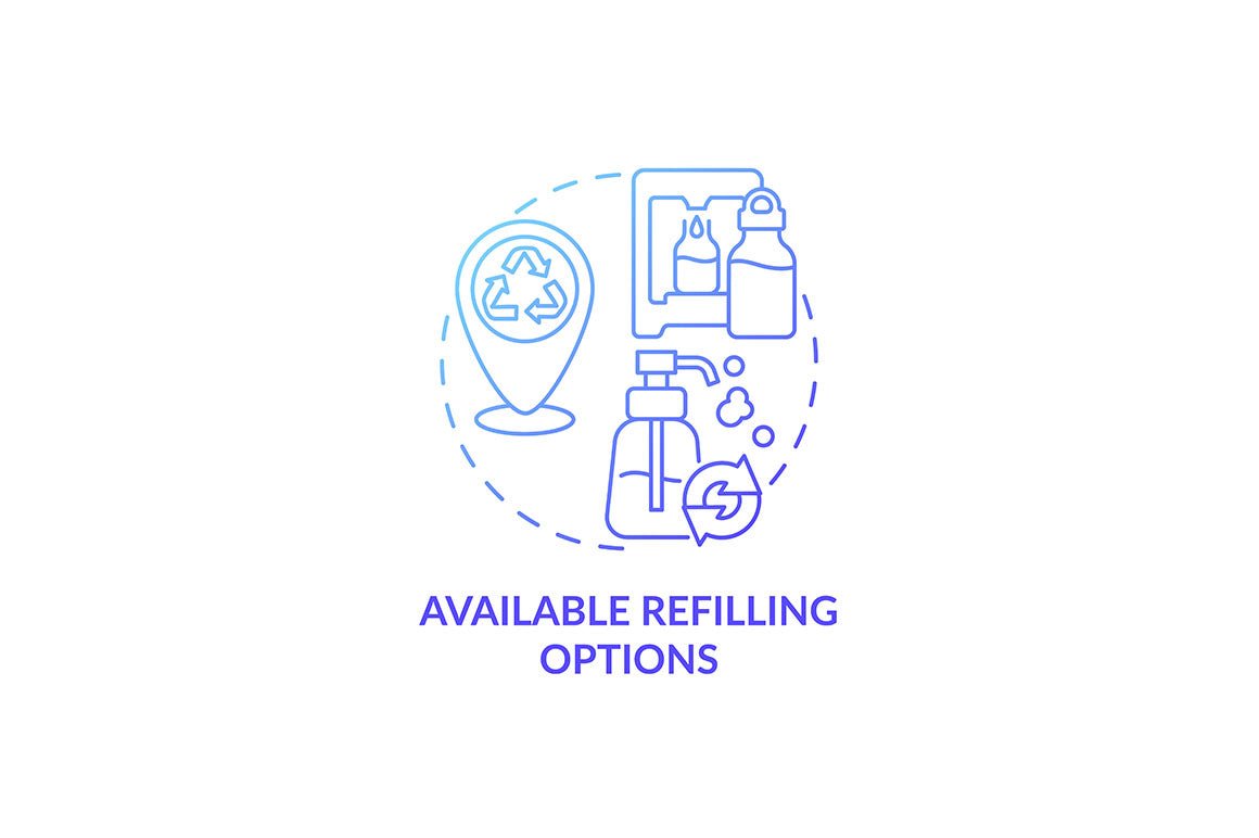 Air pollution prevention concept icons bundle