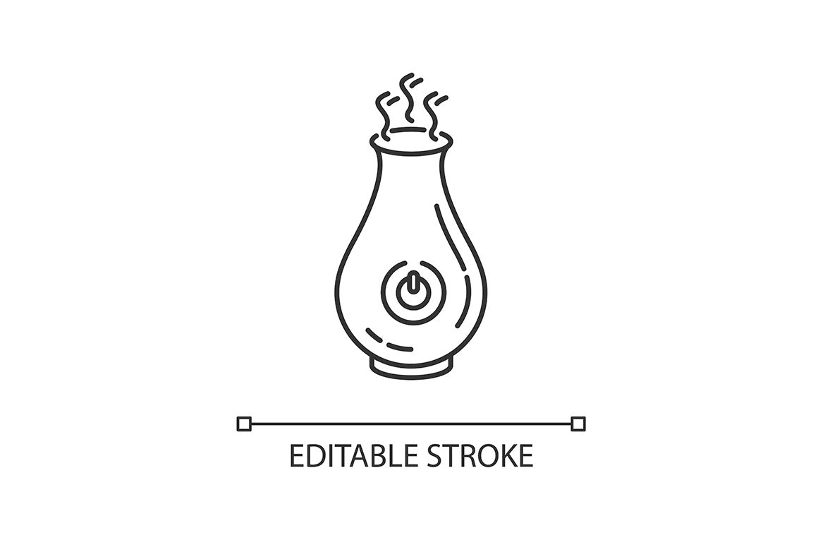 Air Purifiers, Humidifiers Icons Set