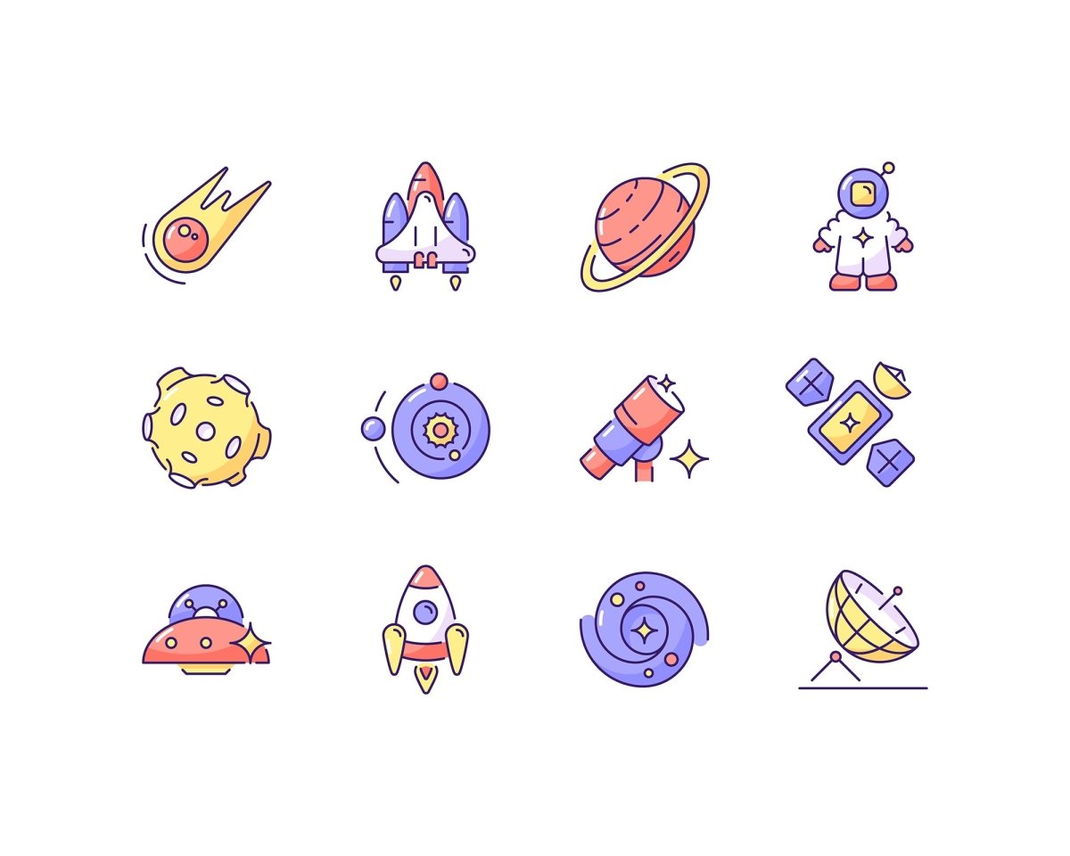 Asia Travel Icons bundle
