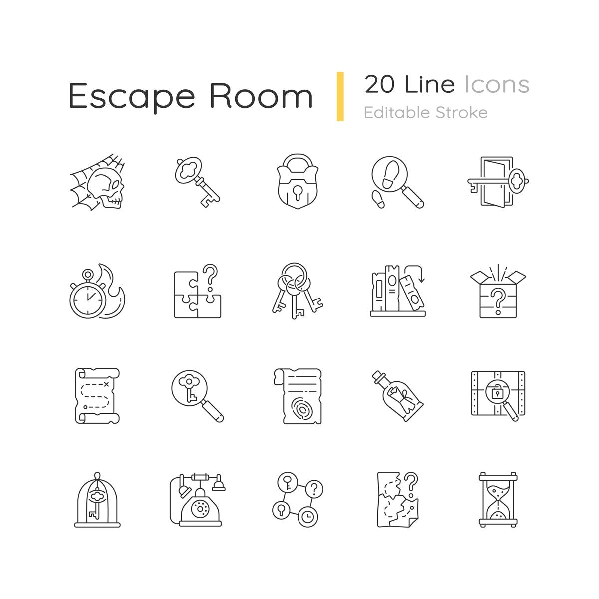Asia Travel Icons bundle