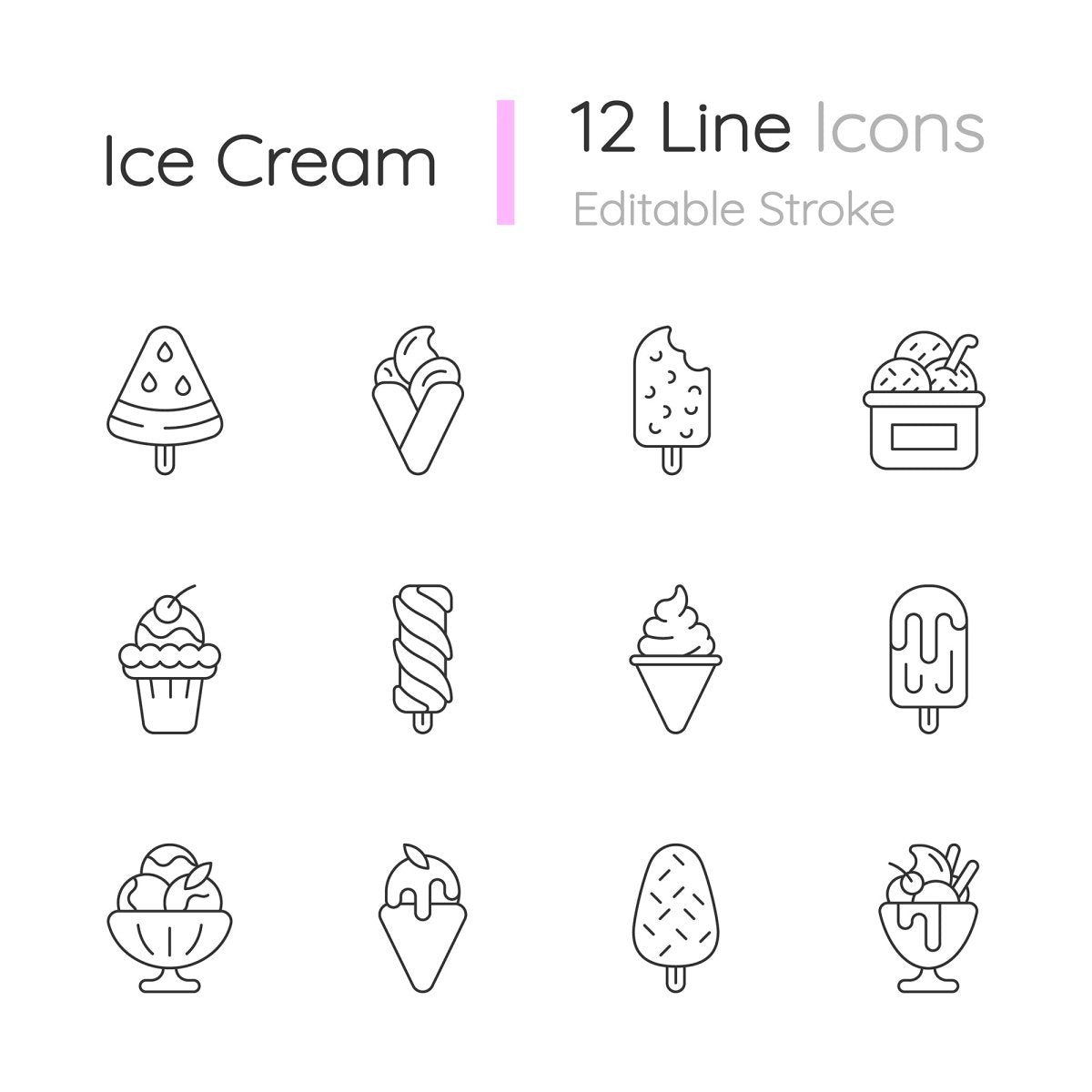 Asia Travel Icons bundle
