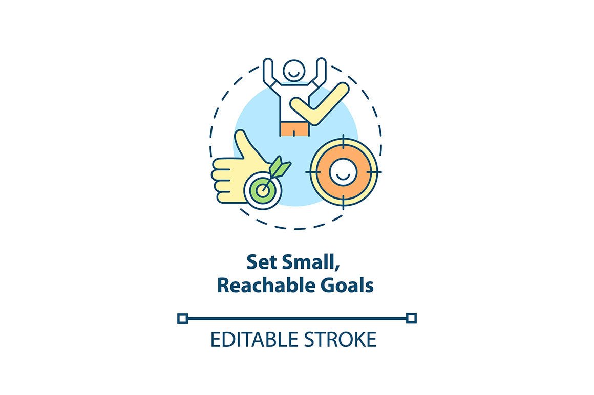 Attention deficit and hyperactivity disorder concept icons bundle