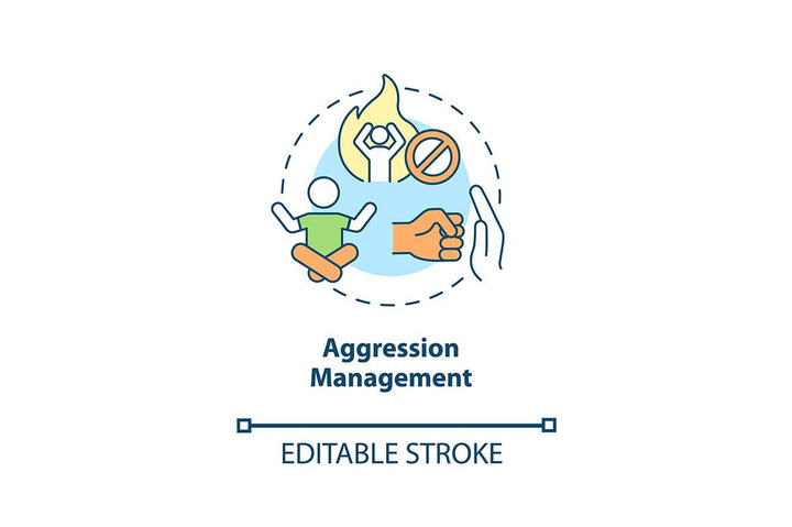 Attention deficit and hyperactivity disorder concept icons bundle
