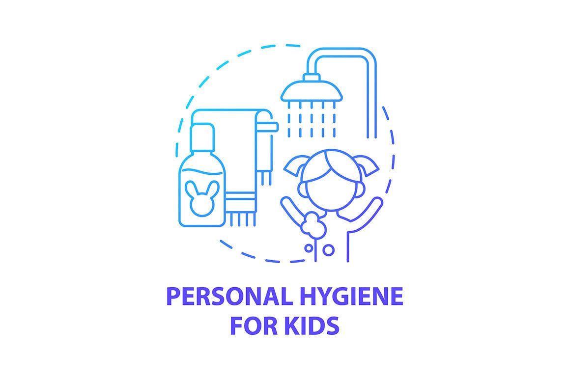 Baby health concept icons bundle