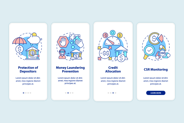 Bank Regulation App Page Bundle