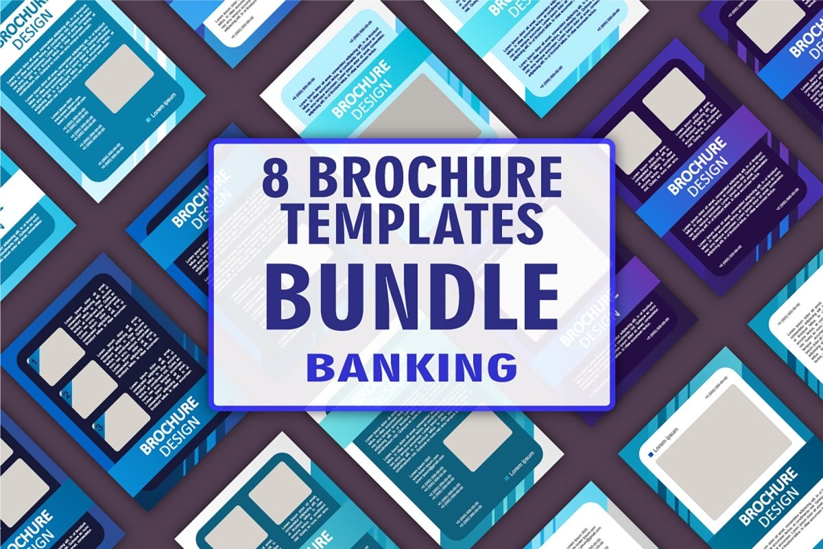 Banking support information brochure bundle