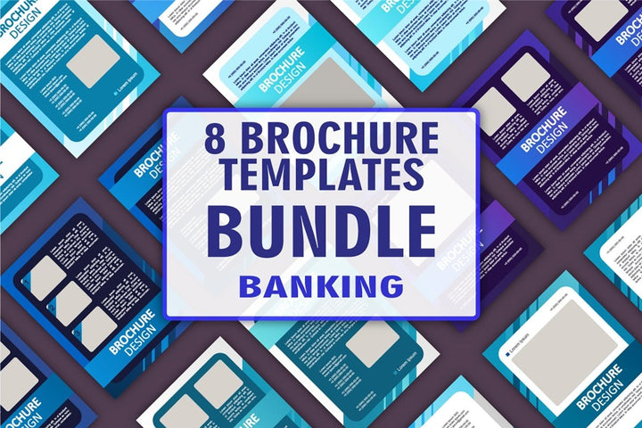 Banking support information brochure bundle