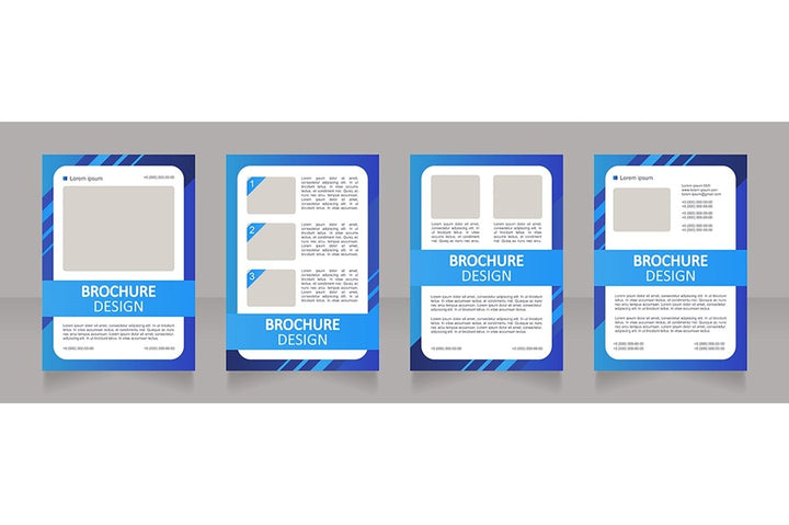 Banking support information brochure bundle